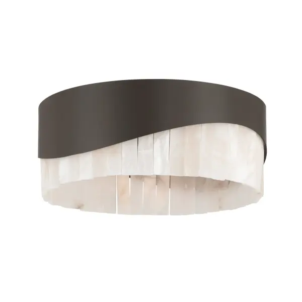 Sway 16" 3-Light Flush Mount in Dark Bronze - Image 8