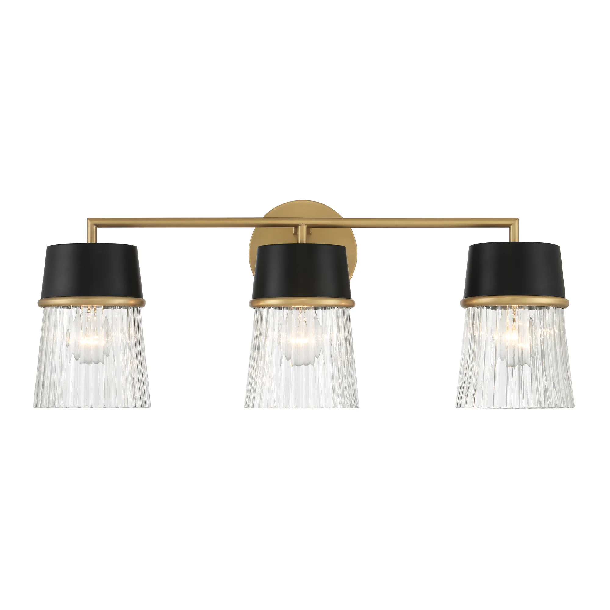 Stamford 24" 3-Light Vanity in Legacy Brass