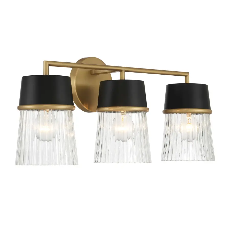 Stamford 24" 3-Light Vanity in Legacy Brass - Image 7