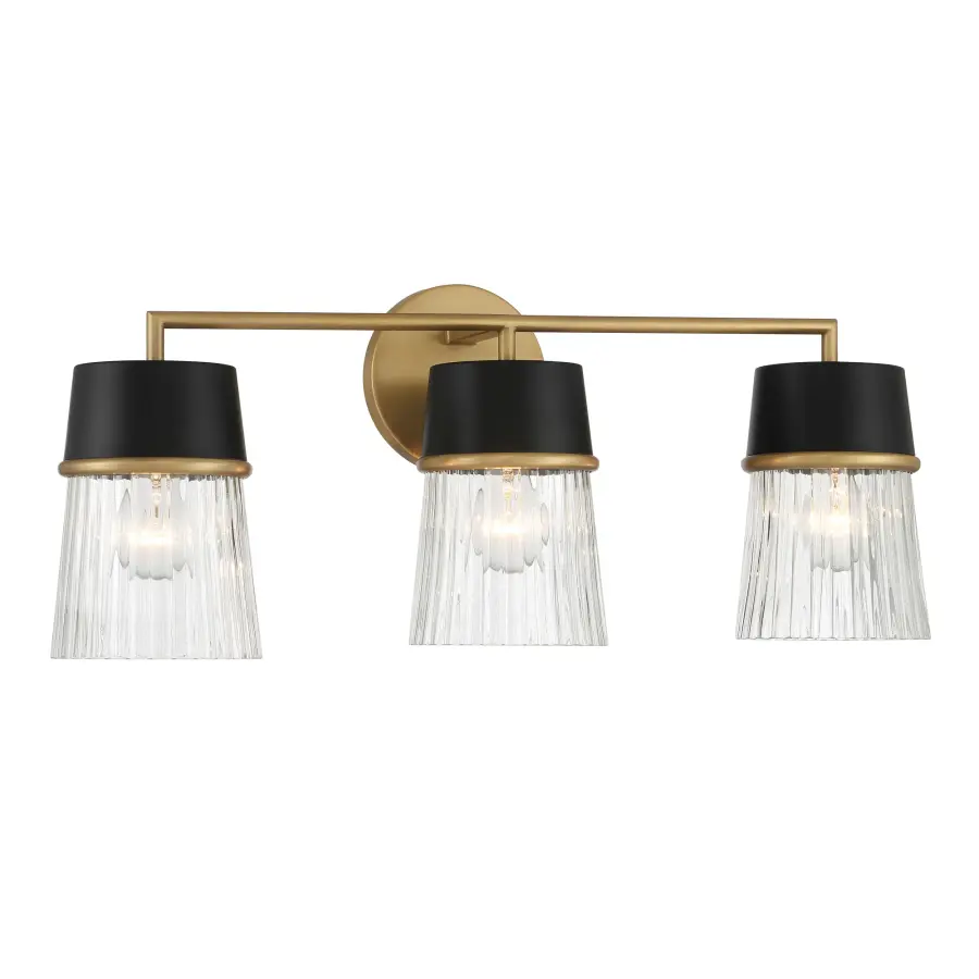 Stamford 24" 3-Light Vanity in Legacy Brass - Image 8