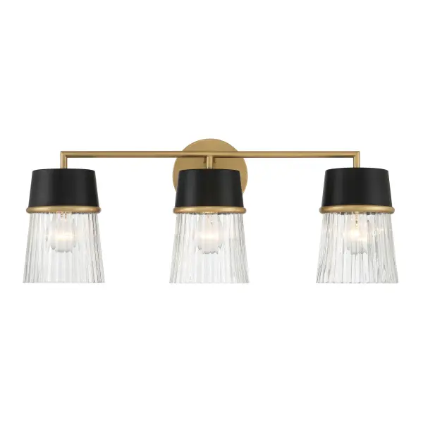Stamford 24" 3-Light Vanity in Legacy Brass - Image 9
