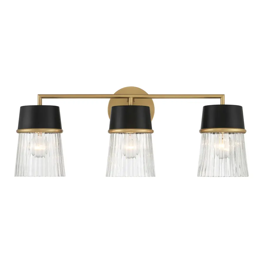 Stamford 24" 3-Light Vanity in Legacy Brass - Image 9