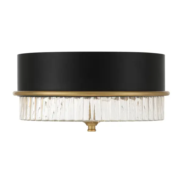 Stamford 15" 3-Light Flush Mount in Legacy Brass - Image 6