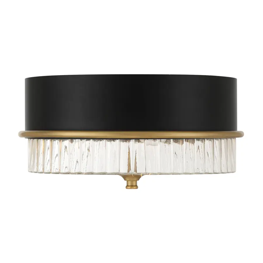Stamford 15" 3-Light Flush Mount in Legacy Brass - Image 6