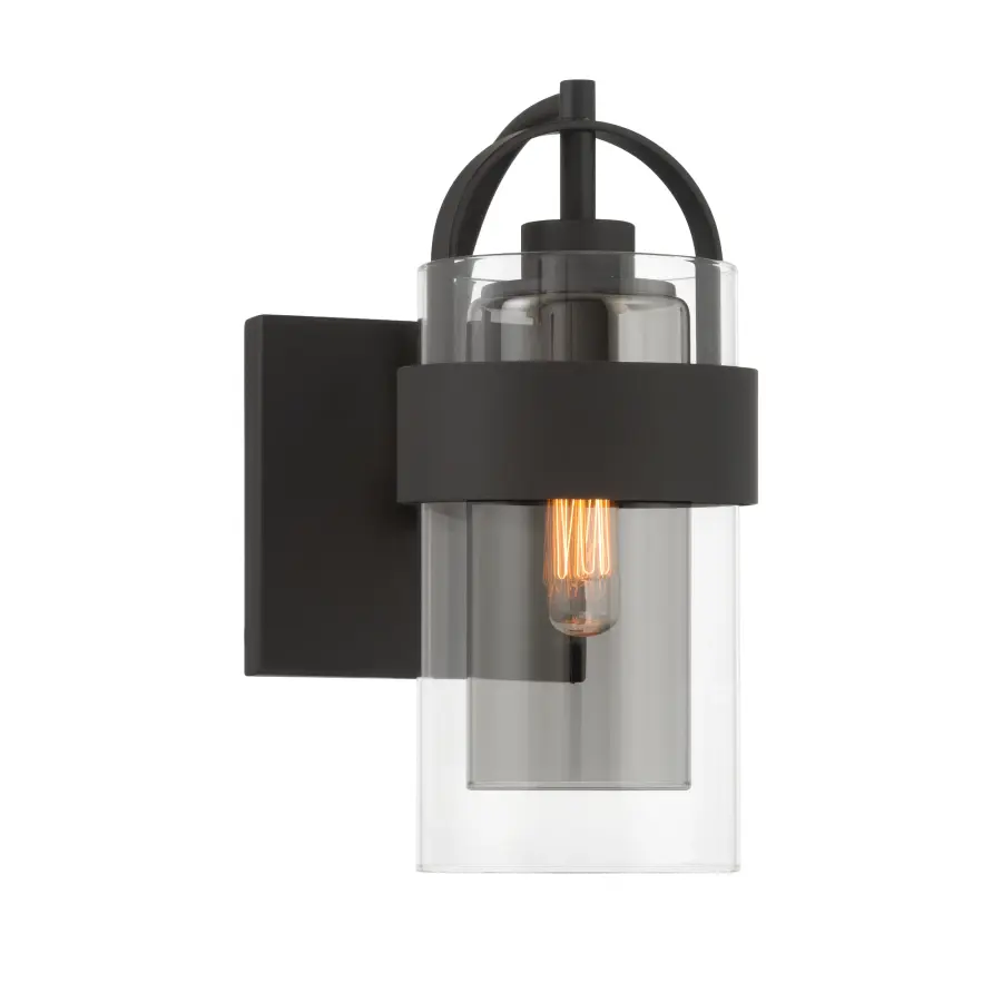 Ravik 10.5" 1-Light Bath Sconce in Dark Matte Black - Image 7