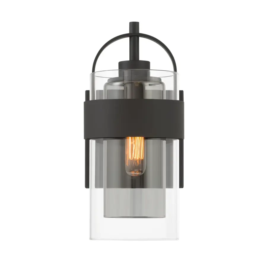 Ravik 10.5" 1-Light Bath Sconce in Dark Matte Black - Image 8