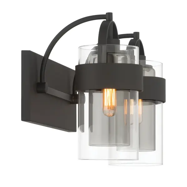 Ravik 14.25" 2-Light Vanity in Dark Matte Black - Image 5