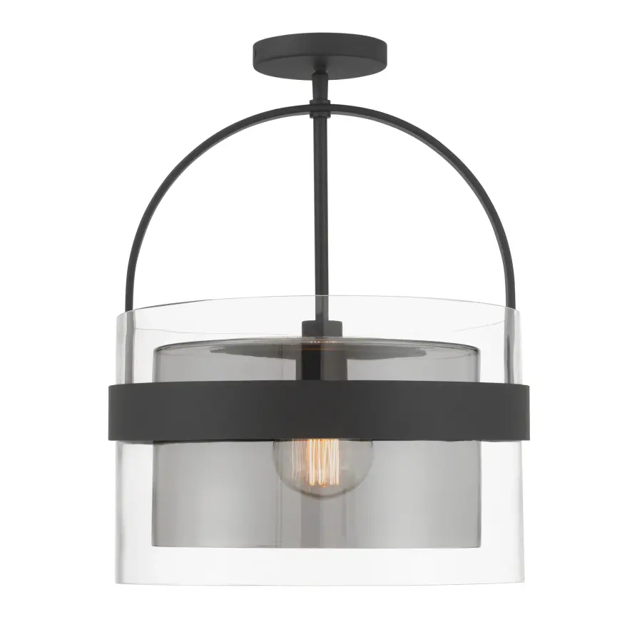 Ravik 15.5" 1-Light Convertible Pendant - Image 8