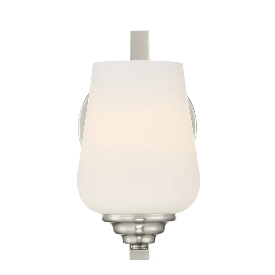 Shyloh 1-Light Bath Sconce in Brushed Nickel - Image 5