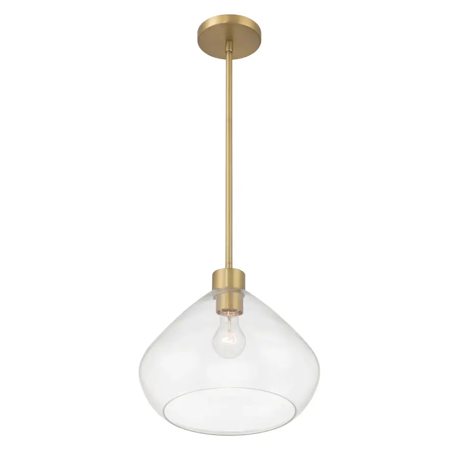 Elaris 12.5" 1-Light Pendant in Legacy Brass - Image 6