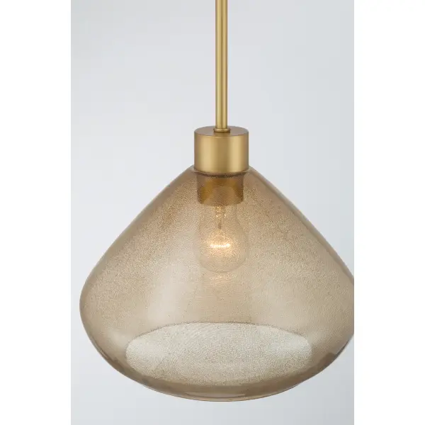 Elaris 12.5" 1-Light Pendant in Legacy Brass - Image 6