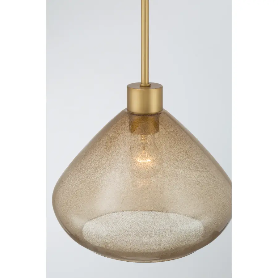 Elaris 12.5" 1-Light Pendant in Legacy Brass - Image 6