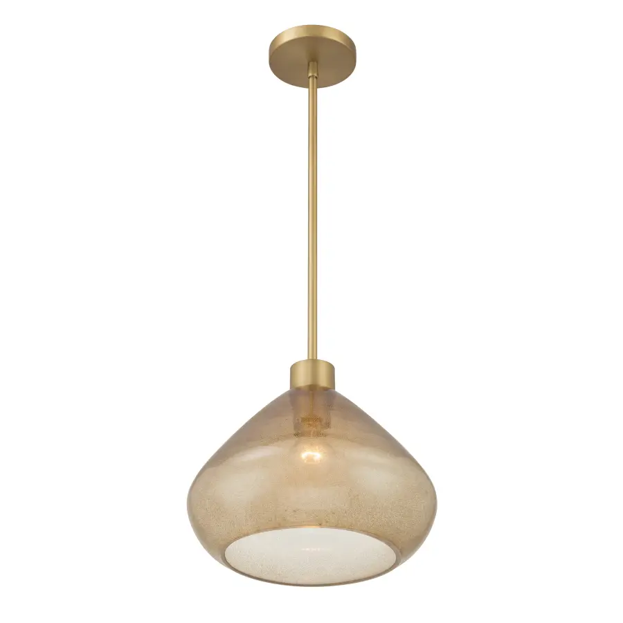 Elaris 12.5" 1-Light Pendant in Legacy Brass - Image 7