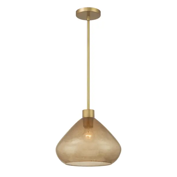 Elaris 12.5" 1-Light Pendant in Legacy Brass - Image 8