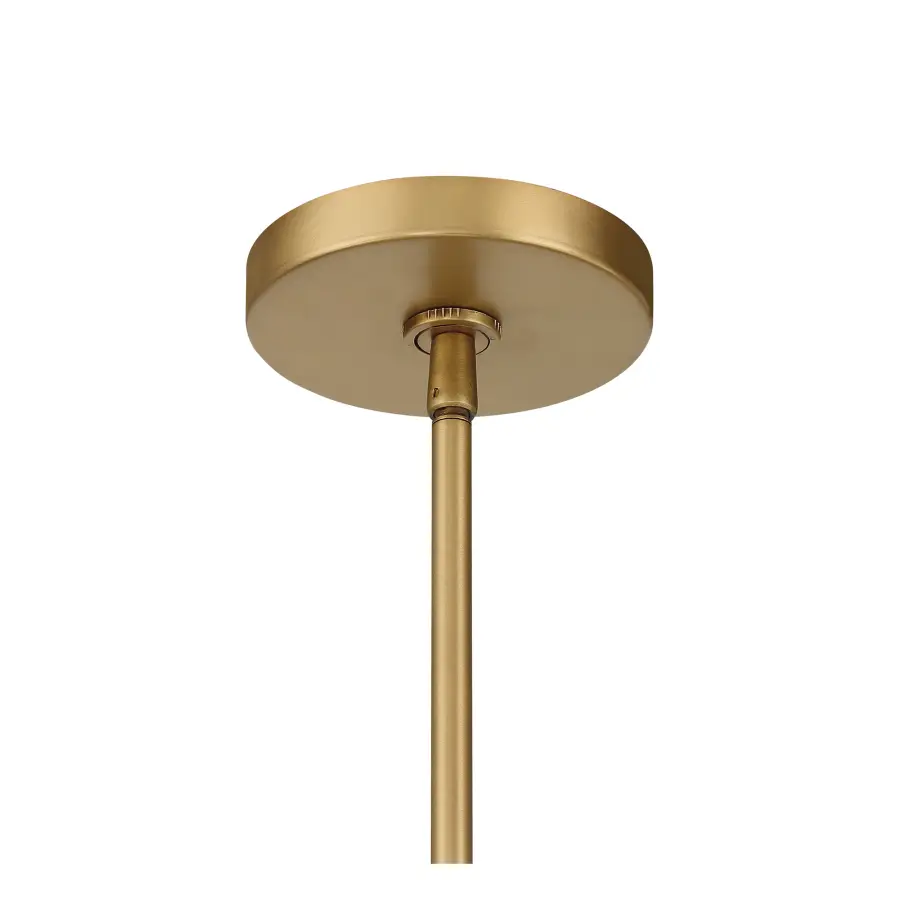 Orion 53" 4-Light Chandelier in Legacy Brass - Image 3