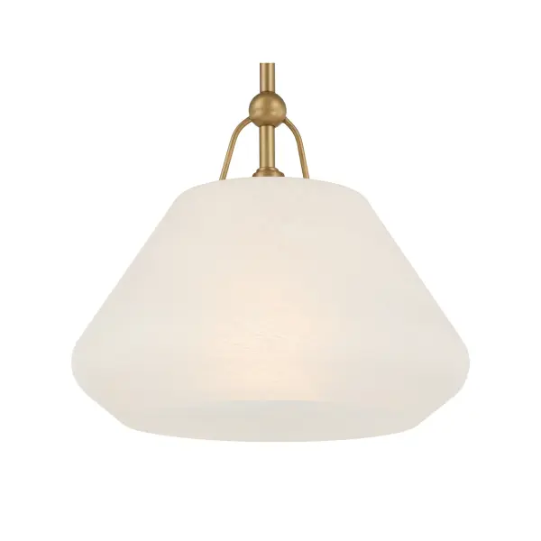 Orion 11.75" 1-Light Pendant in Legacy Brass - Image 4