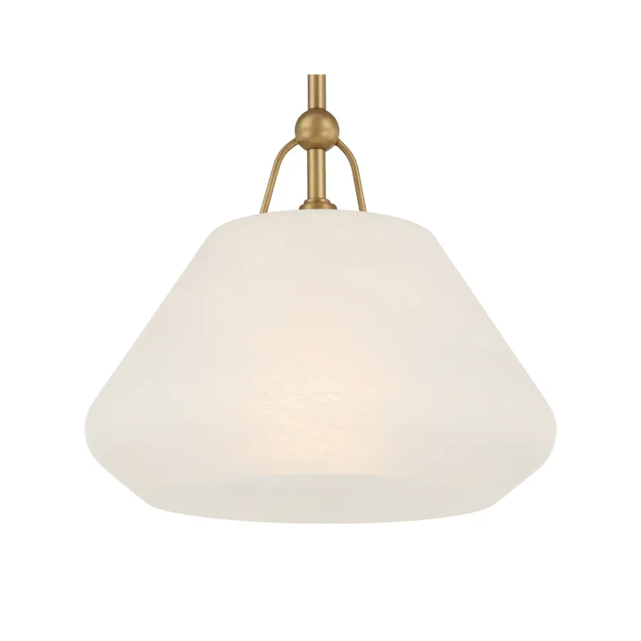 Orion 11.75" 1-Light Pendant in Legacy Brass - Image 4