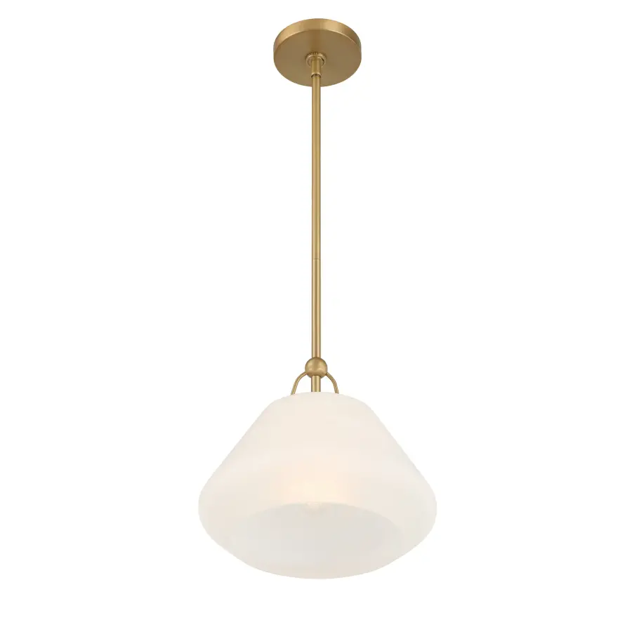 Orion 11.75" 1-Light Pendant in Legacy Brass - Image 6