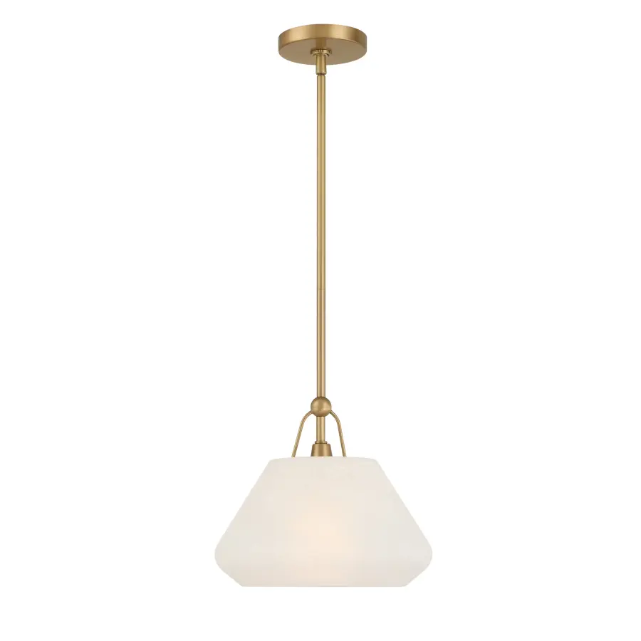 Orion 11.75" 1-Light Pendant in Legacy Brass - Image 7