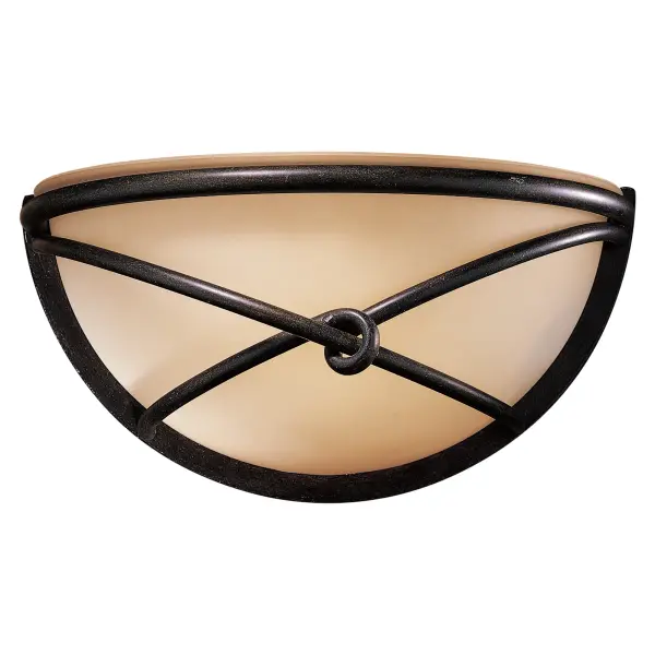 The Aspen II wall sconce combines traditional bronze styling with rustic scavo glass for warm, ambient lighting. Its compact 12.75-inch width makes it ideal for bathrooms, hallways, and smaller spaces needing elegant illumination.
