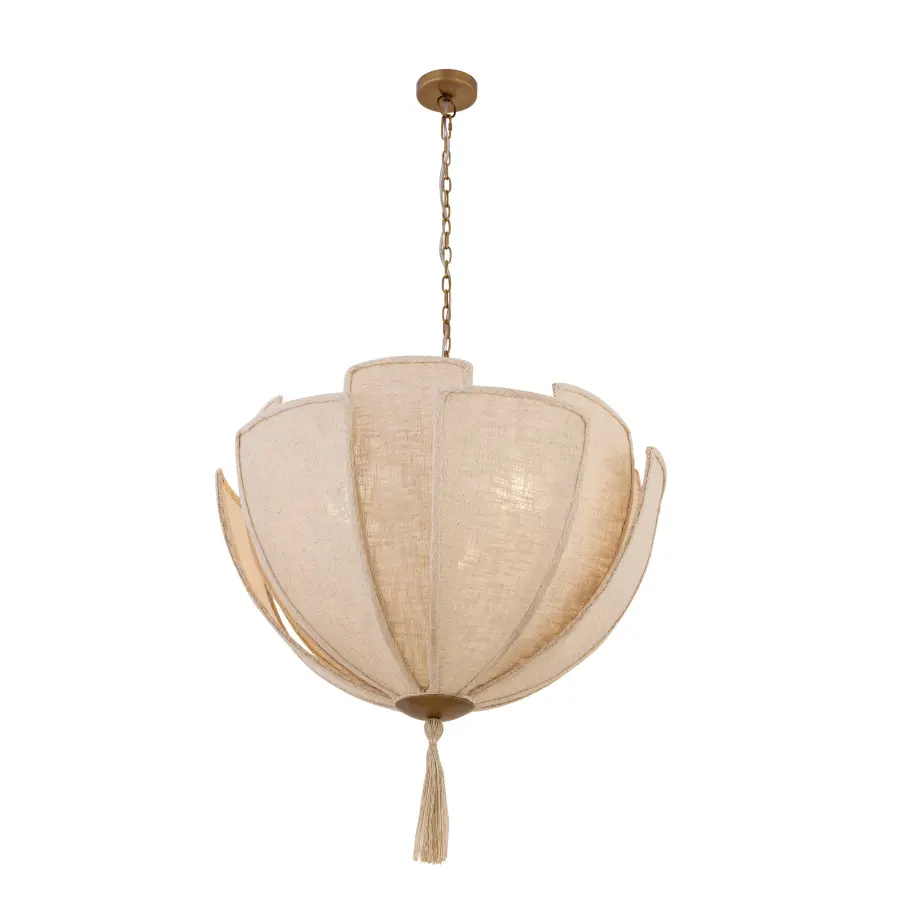 Celestine 30" 3-Light Pendant in Legacy Brass - Image 7