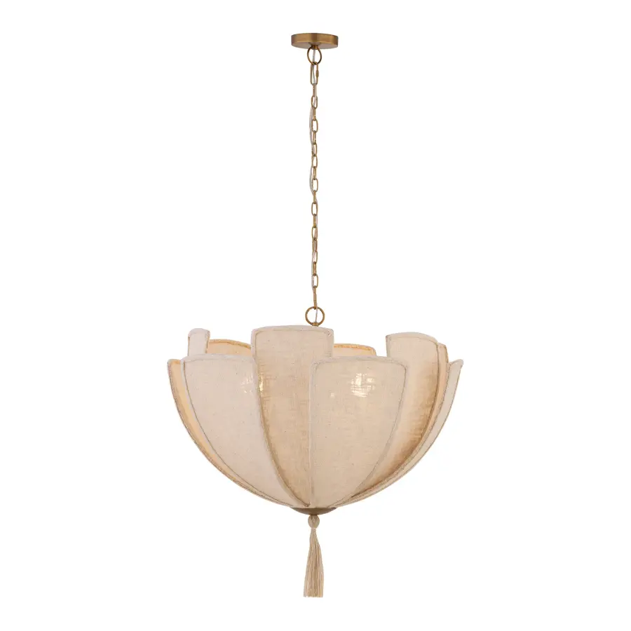 Celestine 30" 3-Light Pendant in Legacy Brass - Image 9
