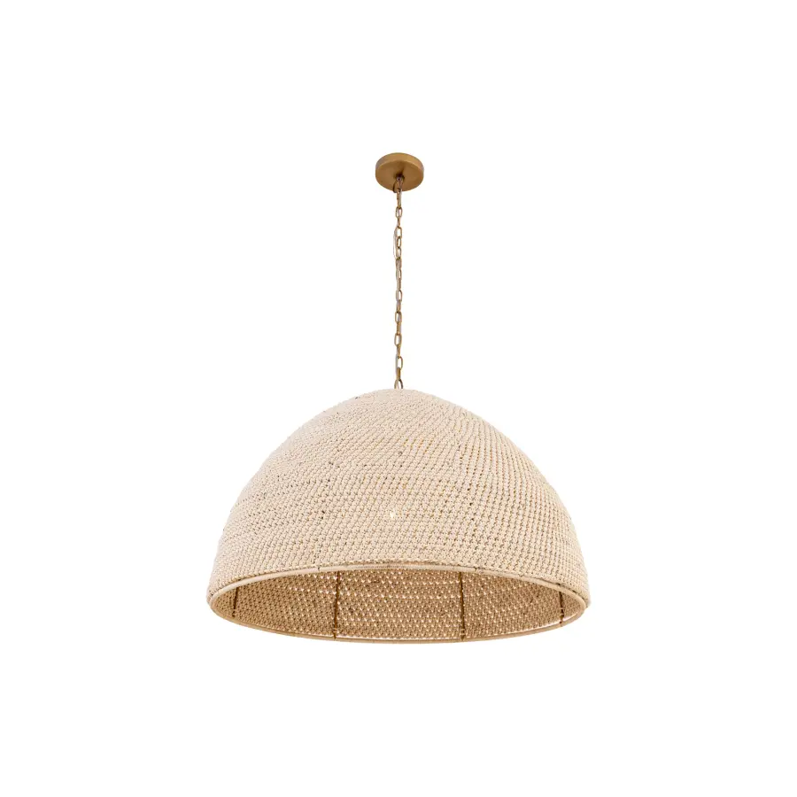 Fernwood 36" 1-Light Pendant in Legacy Brass - Image 6