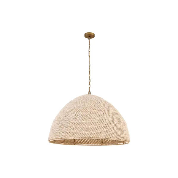 Fernwood 36" 1-Light Pendant in Legacy Brass - Image 7