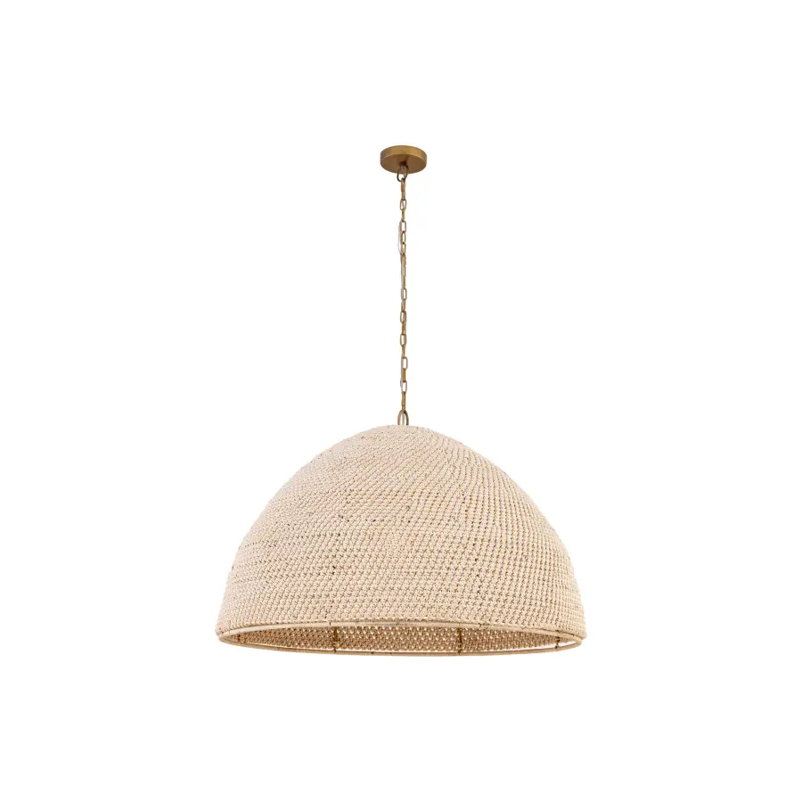 Fernwood 36" 1-Light Pendant in Legacy Brass - Image 7