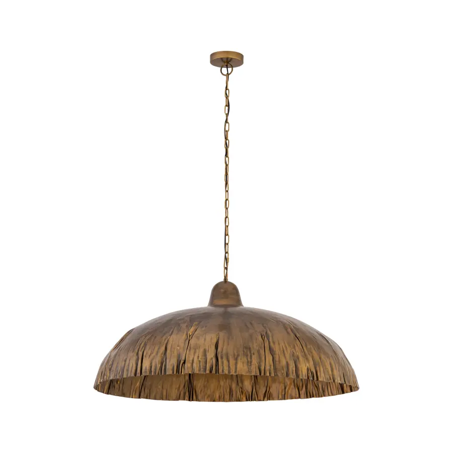 Zinnia 36" 1-Light Pendant in Antique Brass - Image 10