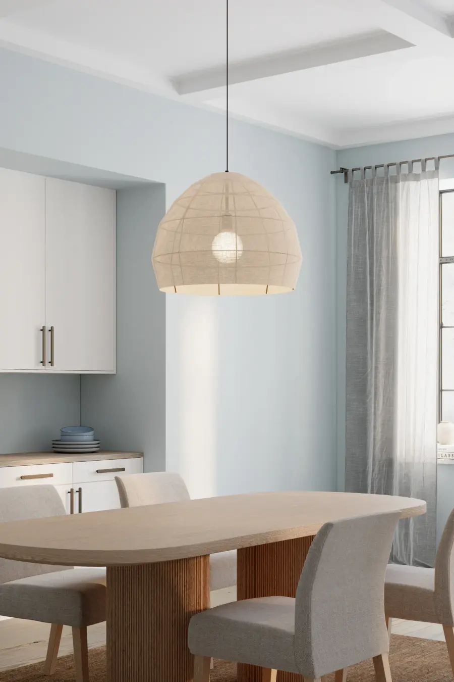 Lunel 24" 1-Light Pendant in Dark Bronze - Image 2