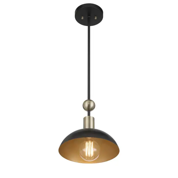 Biloxi 24" Coal Black Pendant Light - Image 4