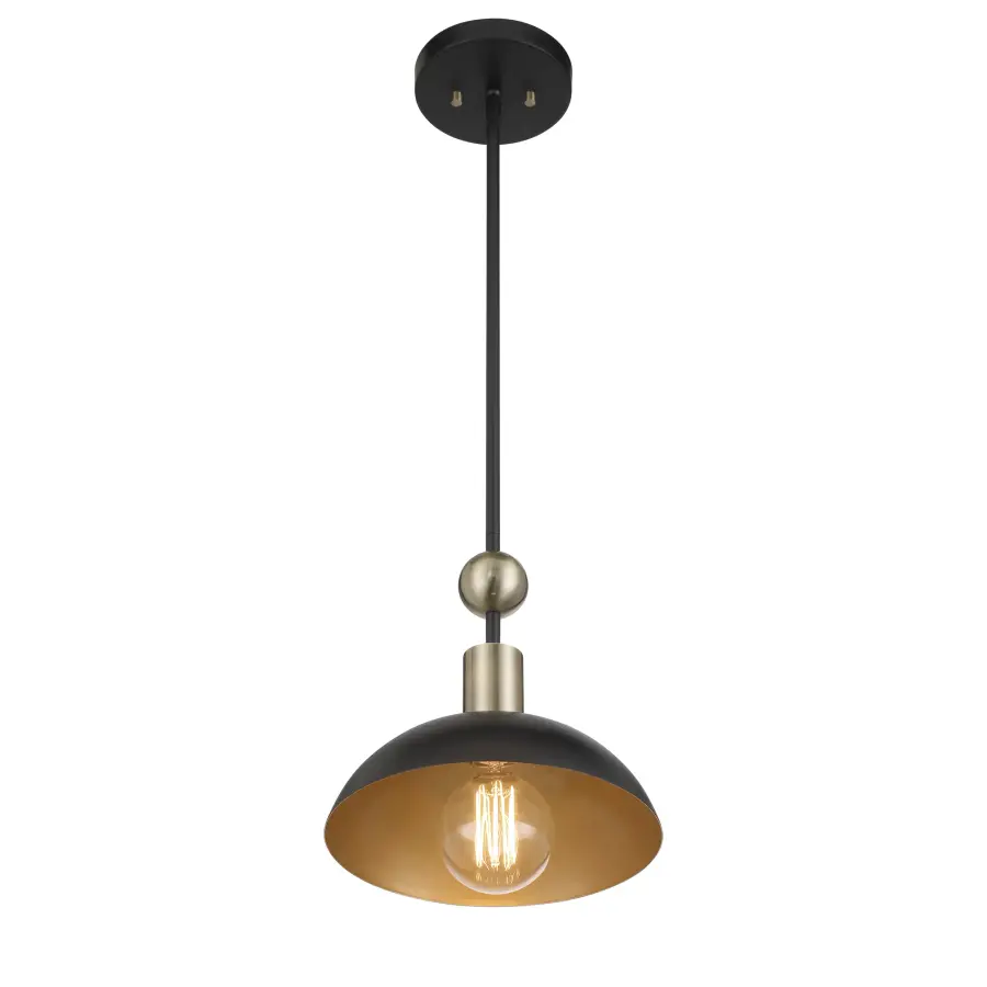 Biloxi 24" Coal Black Pendant Light - Image 4