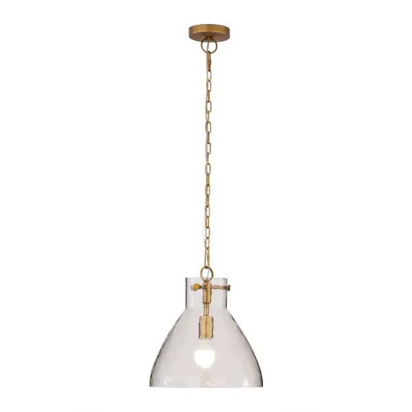 Sevara 13.25" 1-Light Pendant in Legacy Brass - Image 9