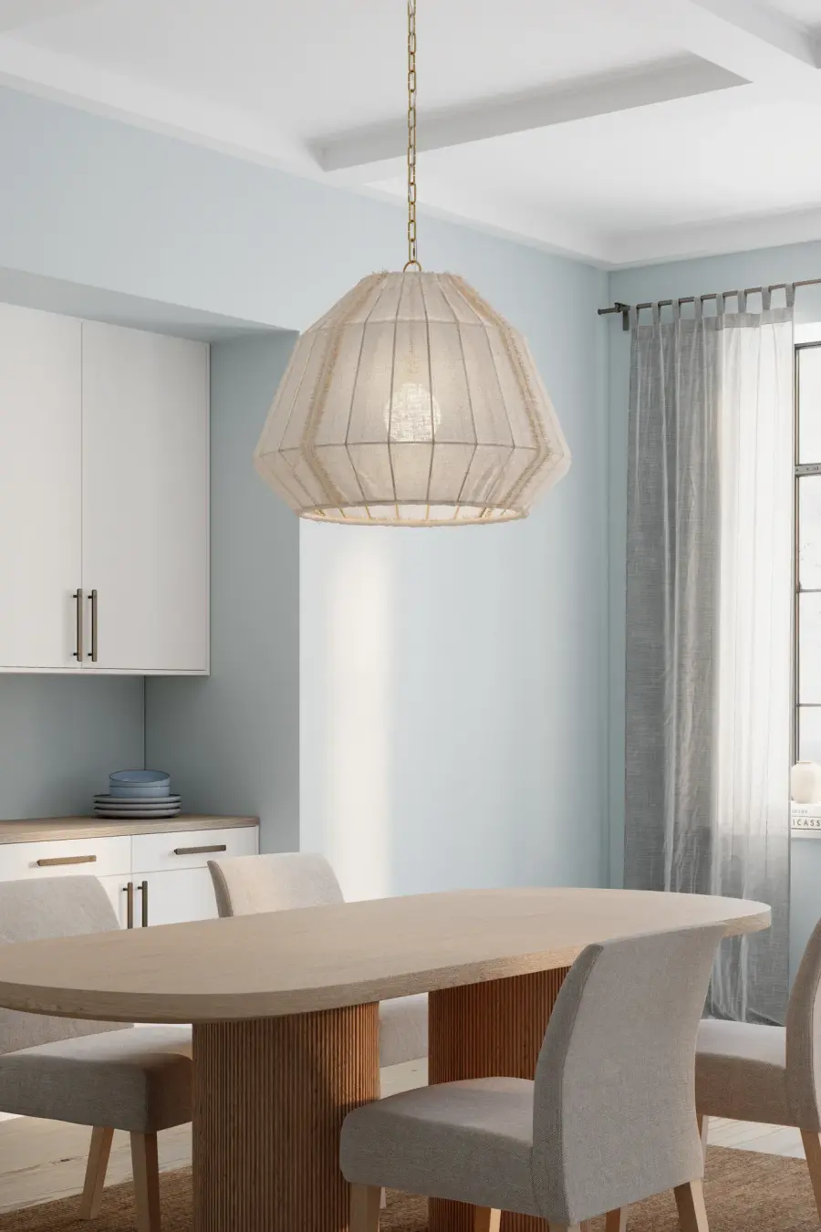 Velune 28" 1-Light Pendant in Legacy Brass - Image 2