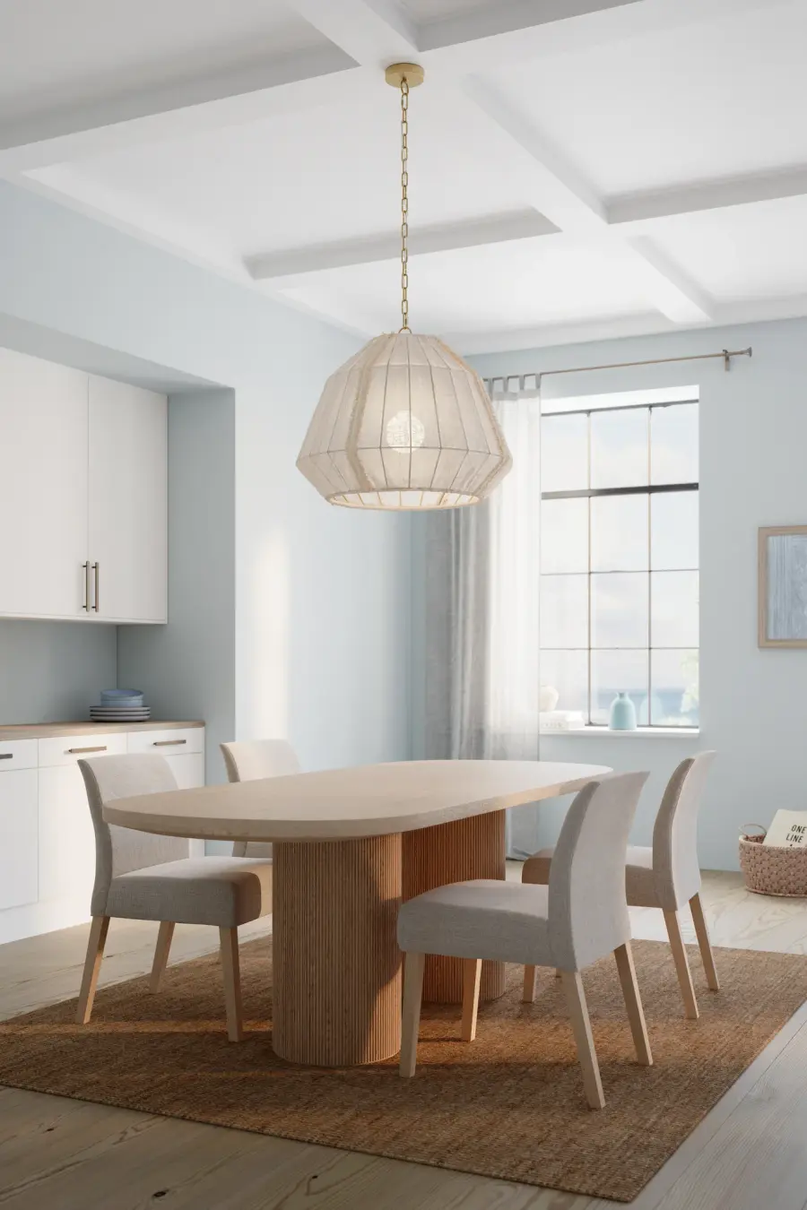 Velune 28" 1-Light Pendant in Legacy Brass - Image 3