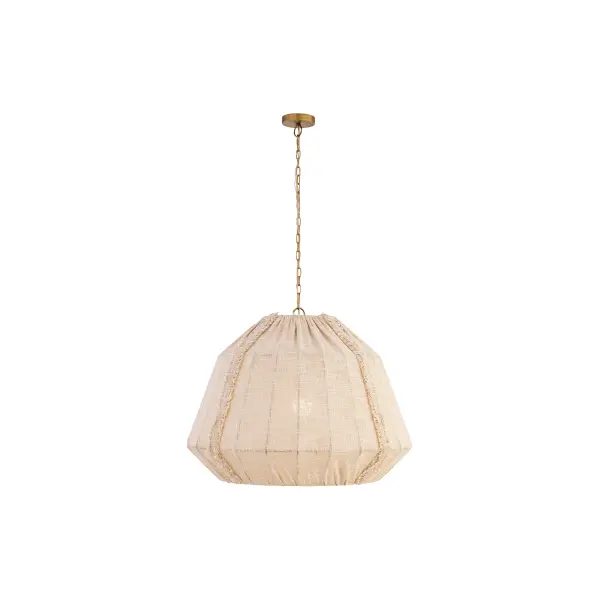 Velune 28" 1-Light Pendant in Legacy Brass - Image 8