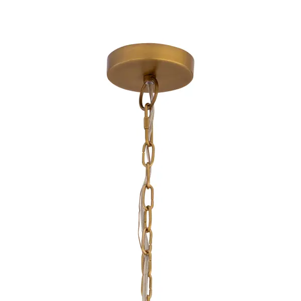 Velune 36" 3-Light Pendant in Legacy Brass - Image 4