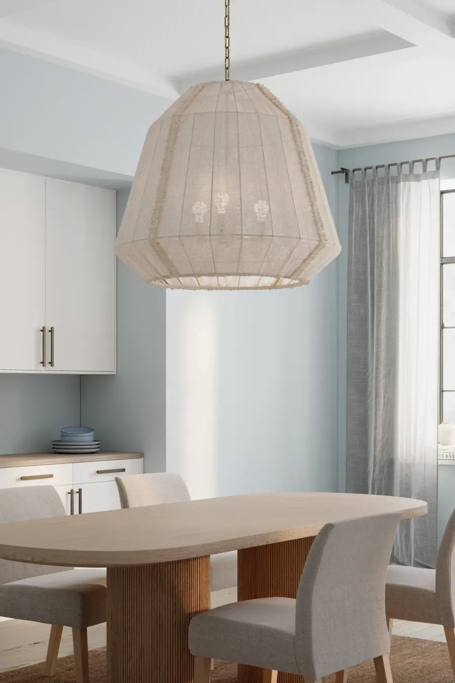 Velune 36" 3-Light Pendant in Legacy Brass - Image 5