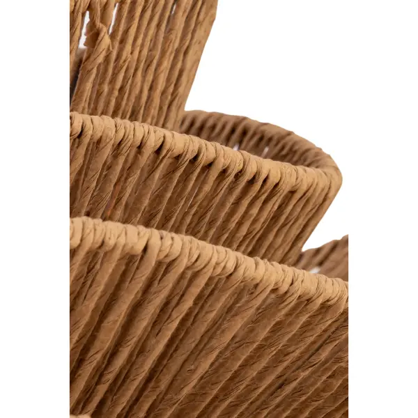 Mireth 30" 6-Light Pendant in Dark Bronze and Natural Raffia - Image 5