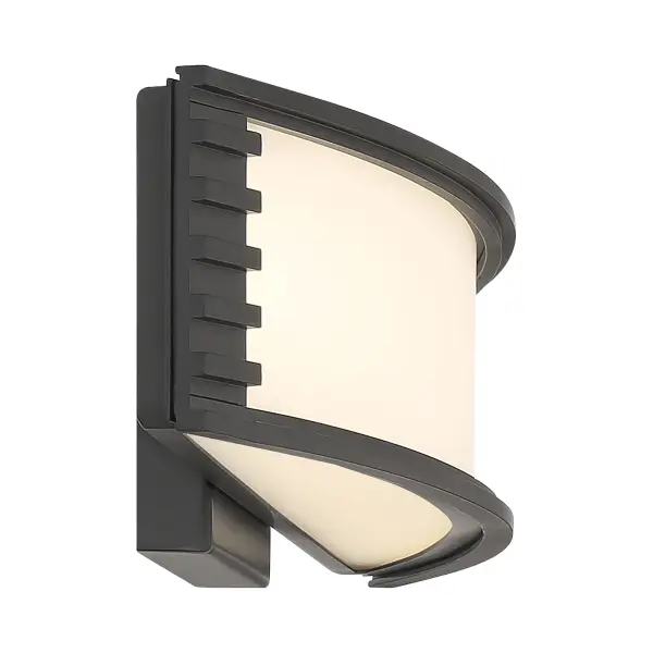 24" LED 1 Light Vanity in Coal Finish with Acrylic Shade - alternate view