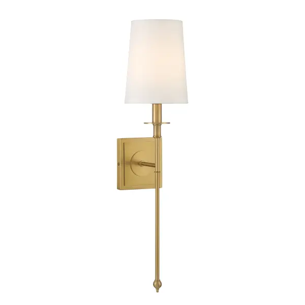 Calera 1 Light Wall Sconce in Signature Brass - Image 3