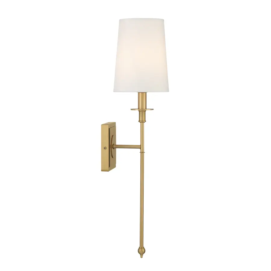 Calera 1 Light Wall Sconce in Signature Brass - Image 4