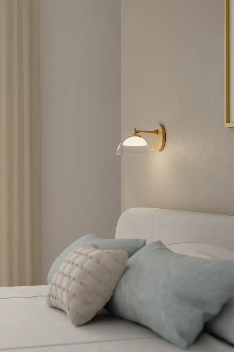 Halwynd 5.75" LED Bath Sconce in Legacy Brass - Image 3