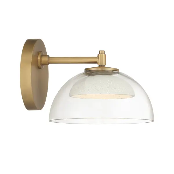 Halwynd 5.75" LED Bath Sconce in Legacy Brass - Image 4