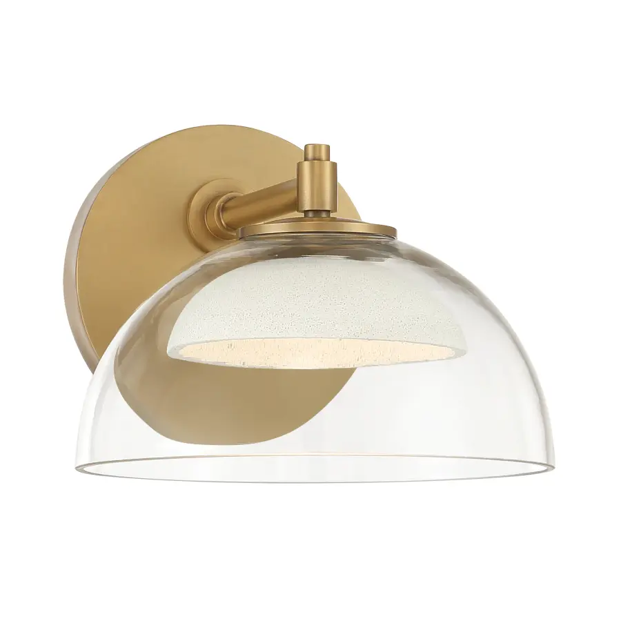 Halwynd 5.75" LED Bath Sconce in Legacy Brass - Image 5