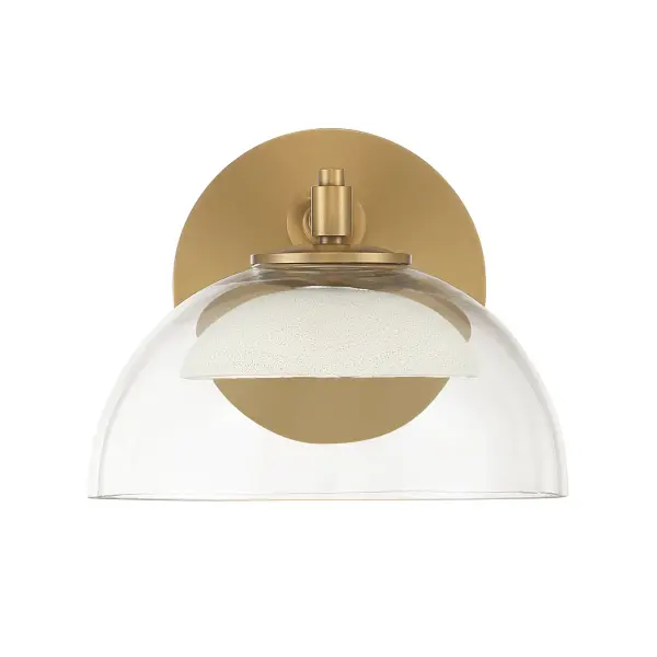 Halwynd 5.75" LED Bath Sconce in Legacy Brass - Image 7