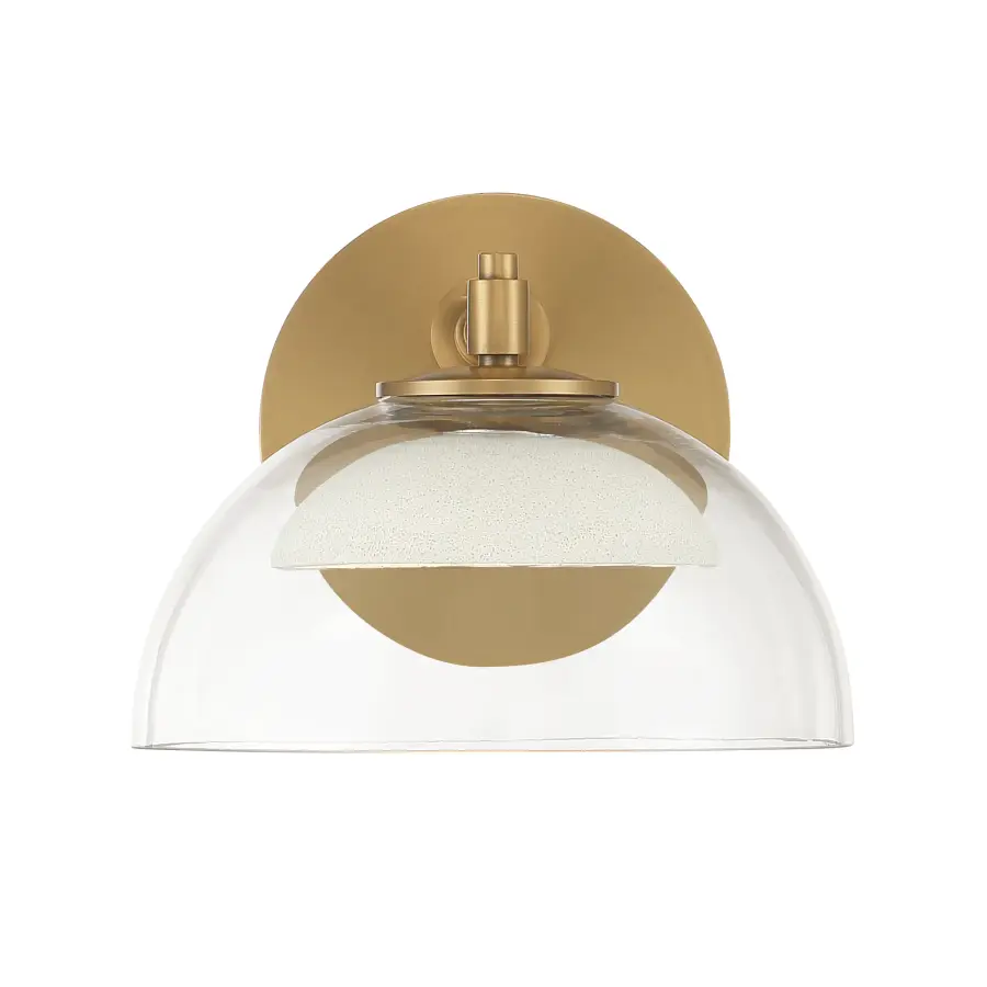 Halwynd 5.75" LED Bath Sconce in Legacy Brass - Image 7