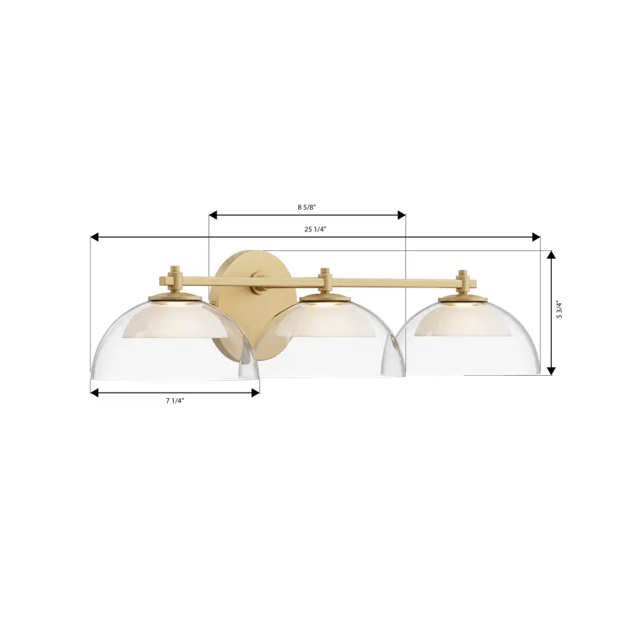 Halwynd 25.25" LED Vanity Light - Image 3