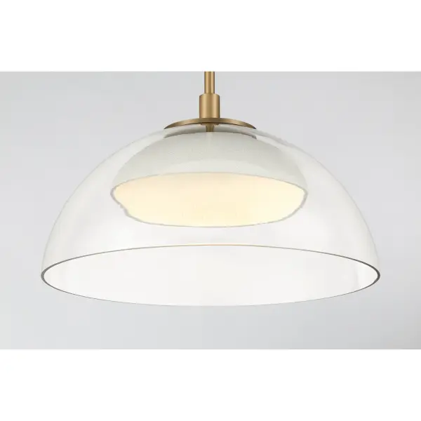 Halwynd 15" LED Convertible Pendant/Semi-Flush Mount - Image 6